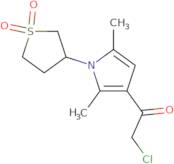 2-Chloro-1-[1-(1,1-dioxidotetrahydrothien-3-yl)-2,5-dimethyl-1H-pyrrol-3-yl]ethanone