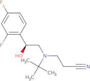 (S)-3-(tert-Butyl(2-(2,4-difluorophenyl)-2-hydroxyethyl)amino)propanenitrile ee