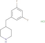 4-[(3,5-Difluorophenyl)methyl]piperidine hydrochloride