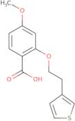 4-Methoxy-2-[2-(thiophen-3-yl)ethoxy]benzoic acid