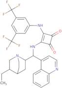 3-[[3,5-Bis(trifluoromethyl)phenyl]amino]-4-[[(9R)-10,11-dihydrocinchonan-9-yl]amino]-3-cyclobutene-1,2-dione