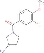 1-(3-Fluoro-4-methoxybenzoyl)pyrrolidin-3-amine