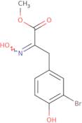 Methyl 3-(3-bromo-4-hydroxyphenyl)-2-(hydroxyimino)-propanoate