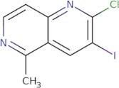 2-Chloro-3-iodo-5-methyl-1,6-naphthyridine