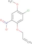 1-Chloro-2-methoxy-4-nitro-5-(prop-2-en-1-yloxy)benzene