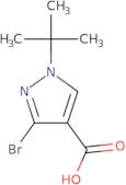 3-Bromo-1-tert-butyl-1H-pyrazole-4-carboxylic acid