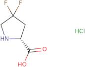 (2R)-4,4-difluoropyrrolidine-2-carboxylic acid hydrochloride