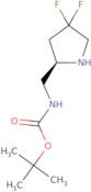 tert-butyl N-{[(2R)-4,4-Difluoropyrrolidin-2-yl]methyl}carbamate ee