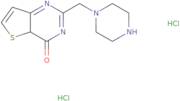 2-[(Piperazin-1-yl)methyl]-3H,4H-thieno[3,2-d]pyrimidin-4-one dihydrochloride