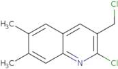 2-Chloro-3-chloromethyl-6,7-dimethylquinoline