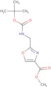 Methyl 2-({[(tert-butoxy)carbonyl]amino}methyl)-1,3-oxazole-4-carboxylate