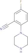 5-Fluoro-2-(piperazin-1-yl)benzonitrile