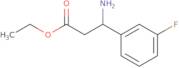 Ethyl 3-amino-3-(3-fluorophenyl)propanoate