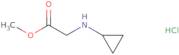 Methyl 2-(cyclopropylamino)acetate hydrochloride