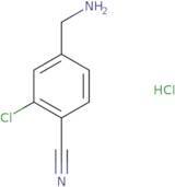 4-(Aminomethyl)-2-chlorobenzonitrile hydrochloride