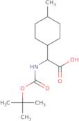 2-([(tert-Butoxy)carbonyl]amino)-2-(4-methylcyclohexyl)acetic acid