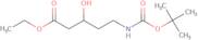 (R)-N-Boc-5-amino-3-hydroxy-pentanoic acid ethyl ester