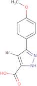 4-Bromo-3-(4-methoxyphenyl)-1H-pyrazole-5-carboxylic acid