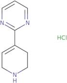 2-(1,2,3,6-Tetrahydropyridin-4-yl)pyrimidine hydrochloride