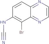 [(5-Bromoquinoxalin-6-yl)amino]formonitrile