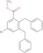 2,3-Dibenzyl-5-bromobenzoic acid methyl ester