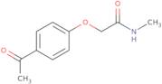 2-(4-Acetylphenoxy)-N-methylacetamide