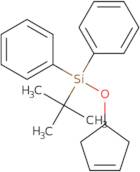 tert-butyl(cyclopent-3-en-1-yloxy)diphenylsilane