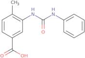 4-Methyl-3-[(phenylcarbamoyl)amino]benzoic acid