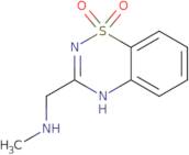 N-​Methyl-2H-​1,​2,​4-​benzothiadiazine-​3-​methanamine 1,​1-​dioxide