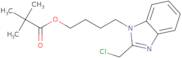 4-[2-(Chloromethyl)benzimidazol-1-yl]butyl pivalate