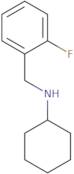 N-[(2-Fluorophenyl)methyl]cyclohexanamine