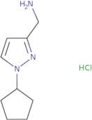 1-(1-Cyclopentyl-1H-pyrazol-3-yl)methanamine