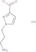 3-(3-Nitro-1H-pyrazol-1-yl)propan-1-amine hydrochloride