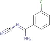 3-Chloro-N'-cyanobenzene-1-carboximidamide