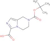 7-(Tert-butoxycarbonyl)-5,6,7,8-tetrahydroimidazo[1,5-a]pyrazine-3-carboxylic acid