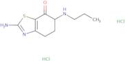 2-Amino-6-(propylamino)-5,6-dihydro-4H-1,3-benzothiazol-7-one dihydrochloride