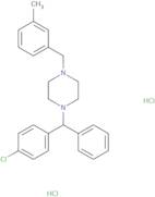 1-[(4-Chlorophenyl)-phenylmethyl]-2,2,3,3,5,5,6,6-octadeuterio-4-[(3-methylphenyl)methyl]piperazine, dihydrochloride