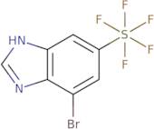 4-Bromo-6-(pentafluorothio)-1H-benzimidazole