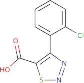 4-(2-Chlorophenyl)-1,2,3-thiadiazole-5-carboxylic acid