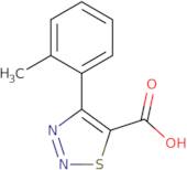 4-(2-Methylphenyl)thiadiazole-5-carboxylic acid
