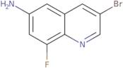 3-Bromo-8-fluoroquinolin-6-amine