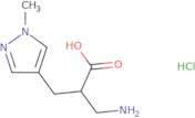 3-Amino-2-[(1-methyl-1H-pyrazol-4-yl)methyl]propanoic acid hydrochloride