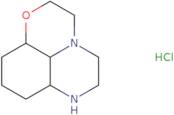 4-Oxa-1,10-diazatricyclo[7.3.1.0,5,13]tridecane hydrochloride