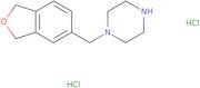 1-(1,3-Dihydro-2-benzofuran-5-ylmethyl)piperazine dihydrochloride