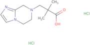 3-{5H,6H,7H,8H-Imidazo[1,2-a]pyrazin-7-yl}-2,2-dimethylpropanoic acid dihydrochloride