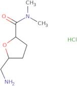 5-(Aminomethyl)-N,N-dimethyloxolane-2-carboxamide hydrochloride