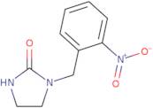 1-[(2-Nitrophenyl)methyl]imidazolidin-2-one