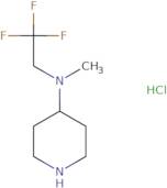 N-Methyl-N-(2,2,2-trifluoroethyl)piperidin-4-amine hydrochloride