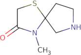 4-Methyl-1-thia-4,7-diazaspiro[4.4]nonan-3-one