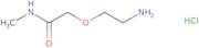 2-(2-Aminoethoxy)-N-methylacetamide hydrochloride